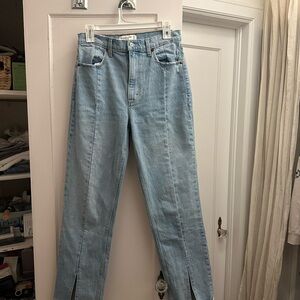 Abercrombie & Fitch Light Blue Straight Leg Jeans